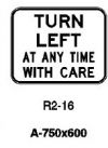 Turn Left at Any Time With Care